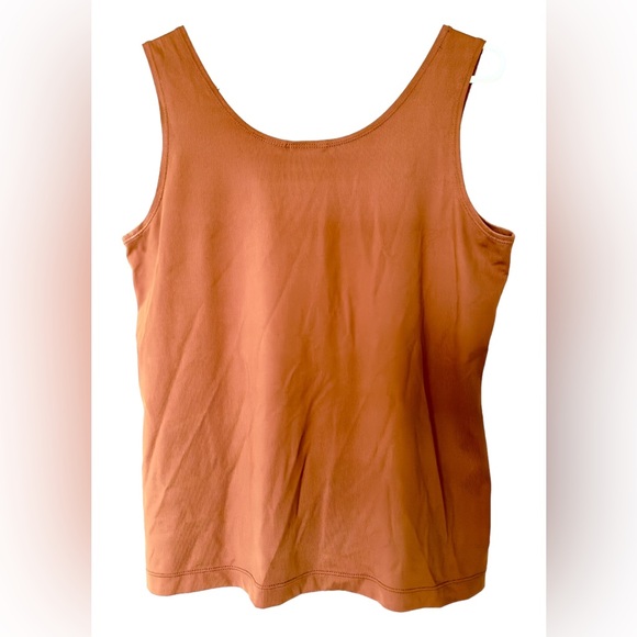 COPY - Women’s Chico’s Tank Top Rust Color Size 2 - Picture 3 of 3